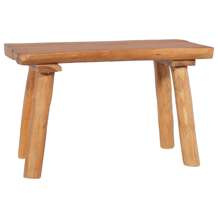 Bancă de grădină, 80 cm, lemn masiv de tec - WALTI WALTI