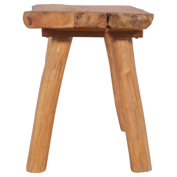 Bancă de grădină, 80 cm, lemn masiv de tec - WALTI WALTI