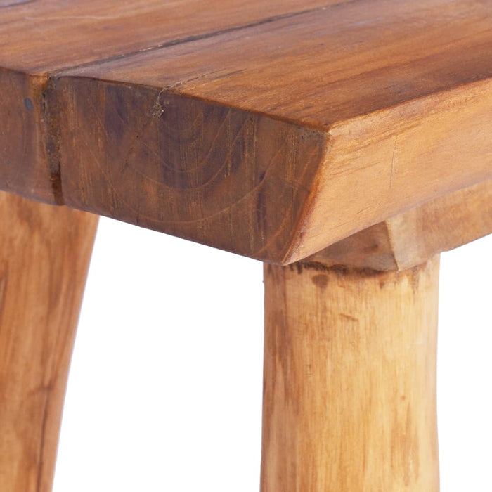 Bancă de grădină, 80 cm, lemn masiv de tec - WALTI WALTI