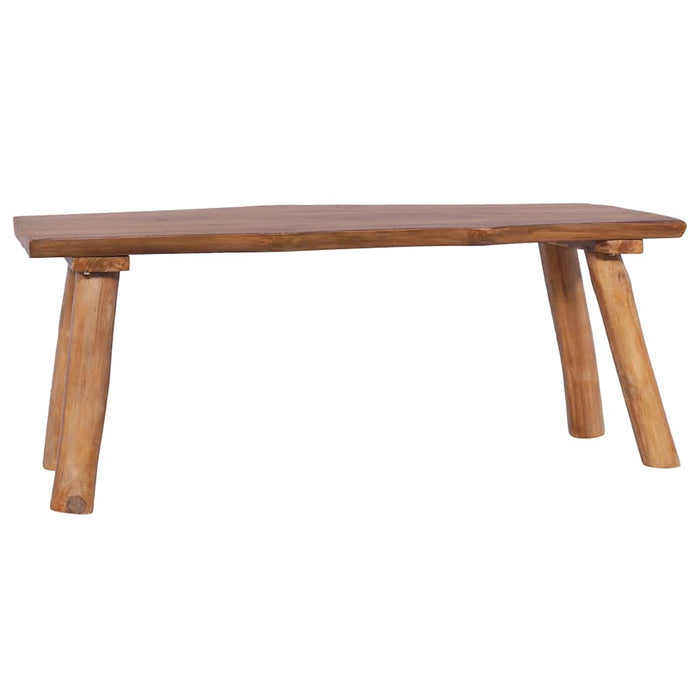 Bancă de grădină, 120 cm, lemn masiv de tec - WALTI WALTI
