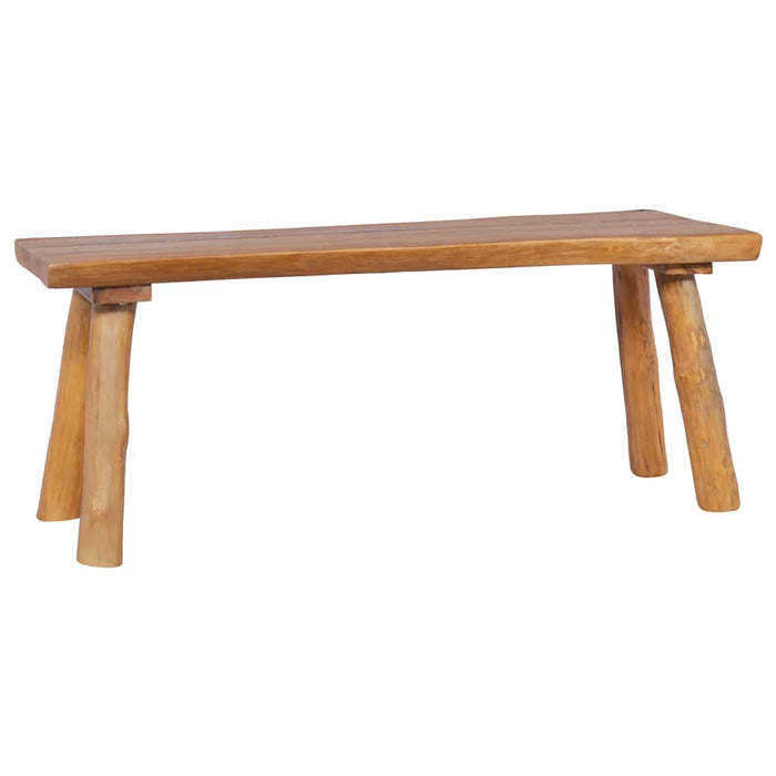 Bancă de grădină, 120 cm, lemn masiv de tec - WALTI WALTI