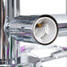 Lustră cu brațe tip frunze cristal acrilic violet 5 becuri E14 - WALTI WALTI