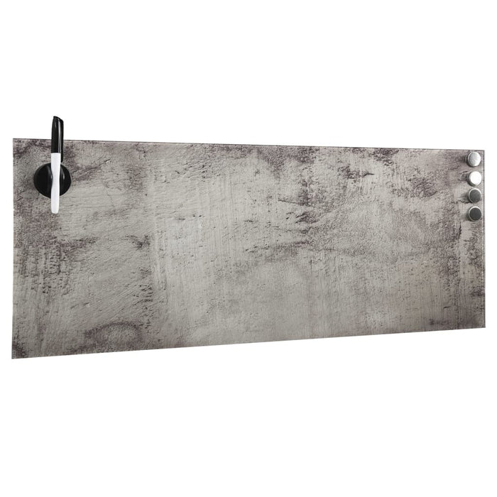 Tablă magnetică de perete, 60 x 20 cm, sticlă - WALTI WALTI