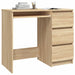 Birou, stejar sonoma, 90x45x76 cm, lemn prelucrat - WALTI WALTI