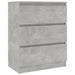 Servantă, gri beton, 60 x 35 x 76 cm, lemn prelucrat - WALTI WALTI