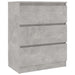 Servantă, gri beton, 60 x 35 x 76 cm, lemn prelucrat - WALTI WALTI