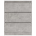 Servantă, gri beton, 60 x 35 x 76 cm, lemn prelucrat - WALTI WALTI