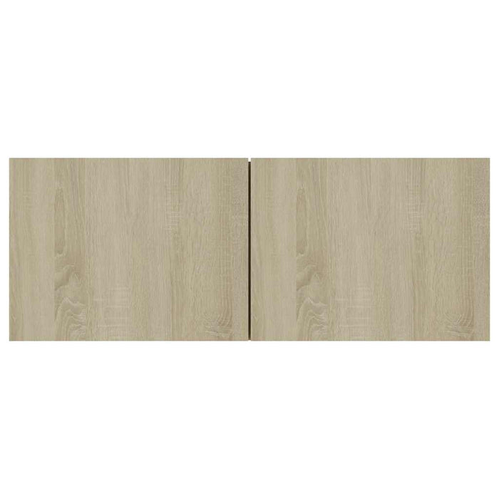 Comodă TV, stejar Sonoma, 80 x 30 x 30 cm, lemn prelucrat WALTI
