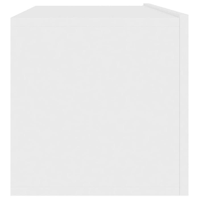 Comodă TV, alb, 100 x 30 x 30 cm, lemn prelucrat WALTI