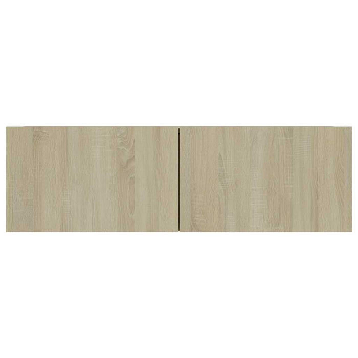 Comodă TV, stejar Sonoma, 100 x 30 x 30 cm, lemn prelucrat WALTI