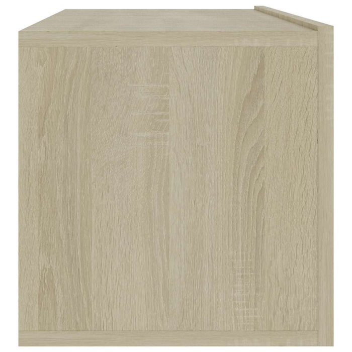 Comodă TV, stejar Sonoma, 100 x 30 x 30 cm, lemn prelucrat WALTI