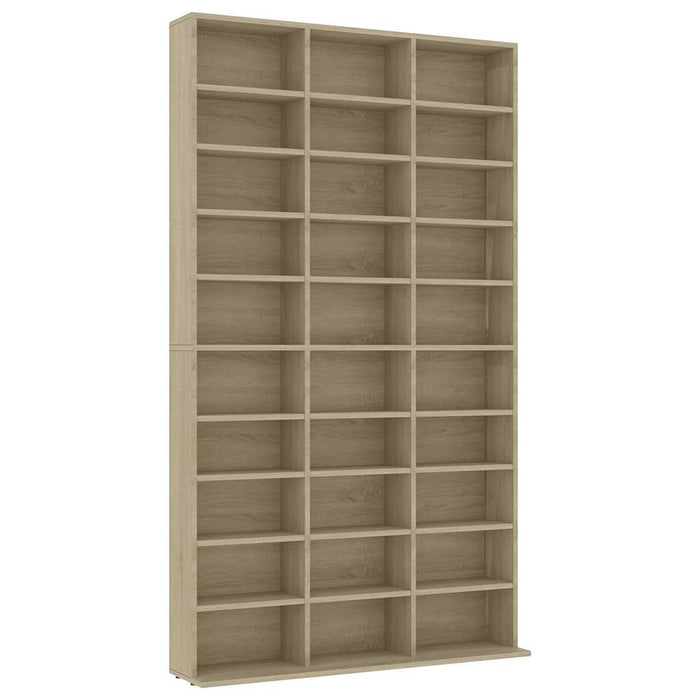Dulap pentru CD-uri stejar sonoma 102x23x177,5 cm lemn compozit WALTI