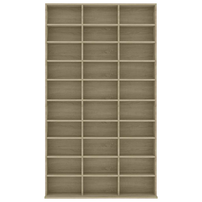 Dulap pentru CD-uri stejar sonoma 102x23x177,5 cm lemn compozit WALTI