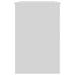 Birou, alb, 100x50x76 cm, lemn prelucrat - WALTI WALTI