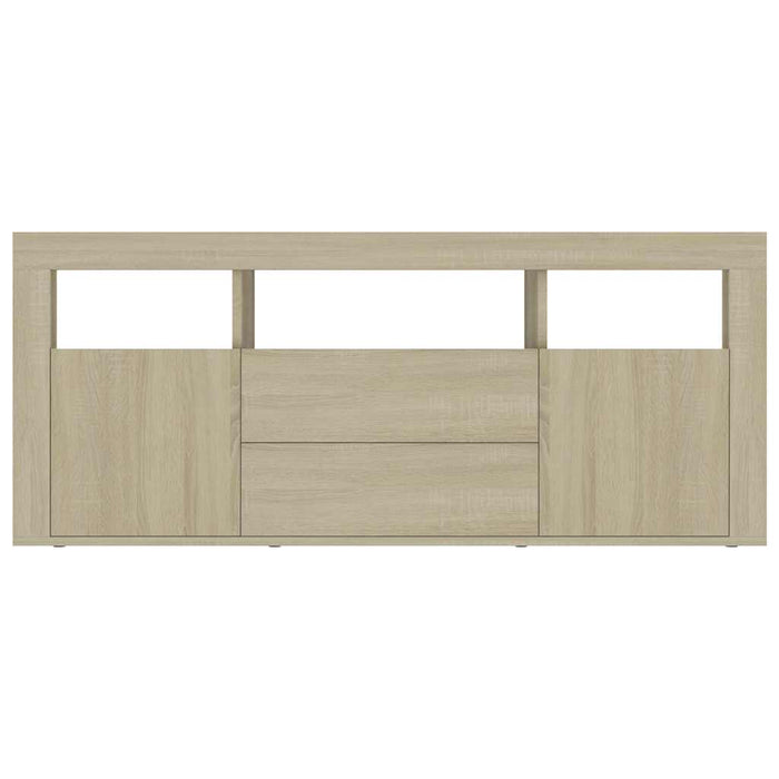 Dulap TV, stejar sonoma, 120x30x50 cm, lemn prelucrat WALTI