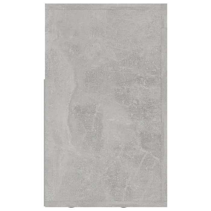 Comodă TV, gri beton, 120 x 30 x 50 cm, PAL WALTI