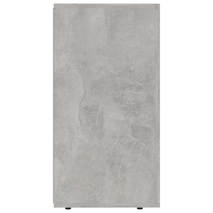 Dulap, gri beton, 120x36x69 cm, lemn prelucrat WALTI