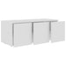 Dulap TV, alb, 80x34x30 cm, lemn prelucrat - WALTI WALTI