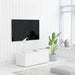 Dulap TV, alb, 80x34x30 cm, lemn prelucrat - WALTI WALTI