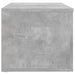 Dulap TV, gri beton, 80 x 34 x 30 cm, lemn prelucrat - WALTI WALTI