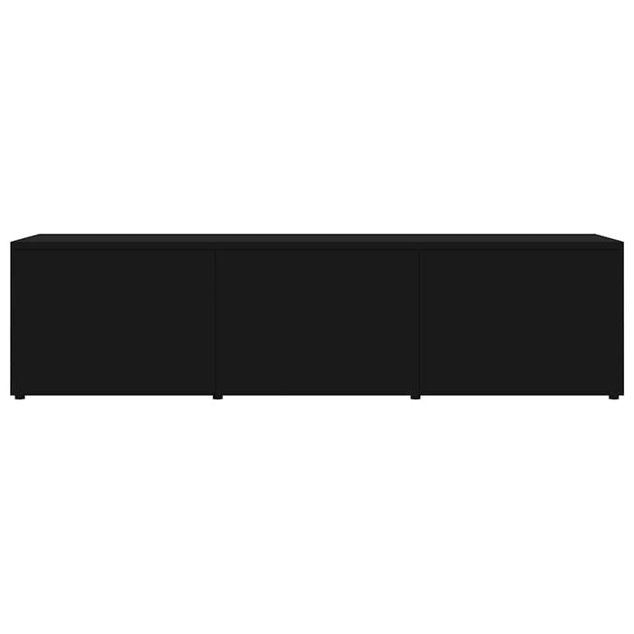 Dulap TV, negru, 120 x 34 x 30 cm, lemn prelucrat WALTI
