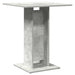 Masă de bistro, gri beton, 60 x 60 x 75 cm, lemn prelucrat - WALTI WALTI