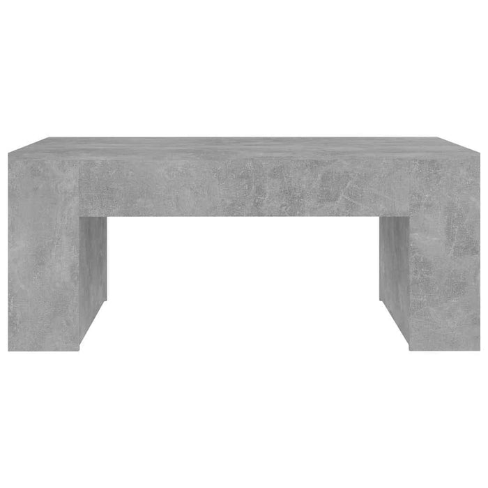 Măsuță de cafea, gri beton, 100x60x42 cm, lemn prelucrat WALTI