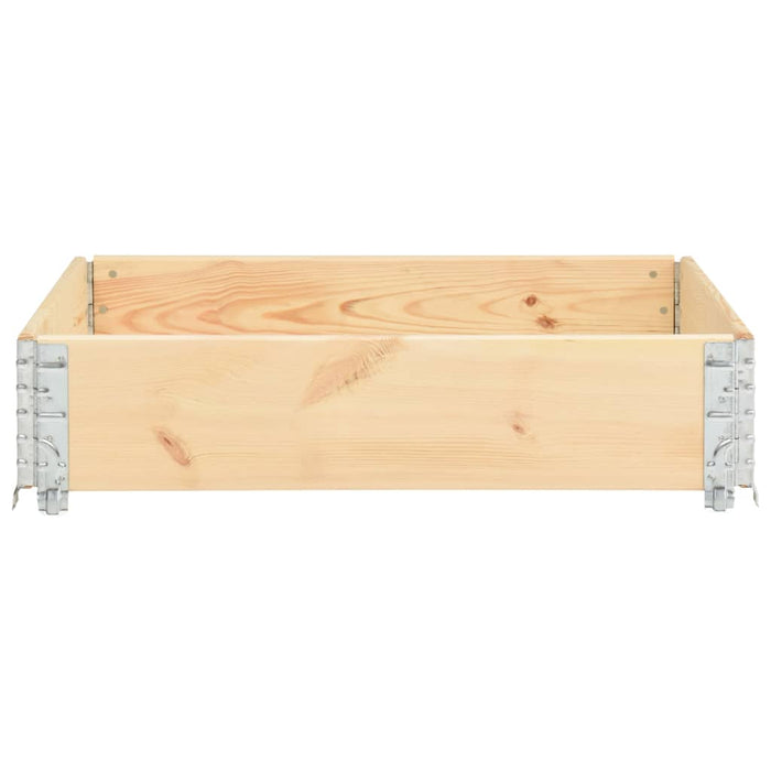 Ramă pentru paleți, 100 x 100 cm, lemn masiv de pin - WALTI WALTI