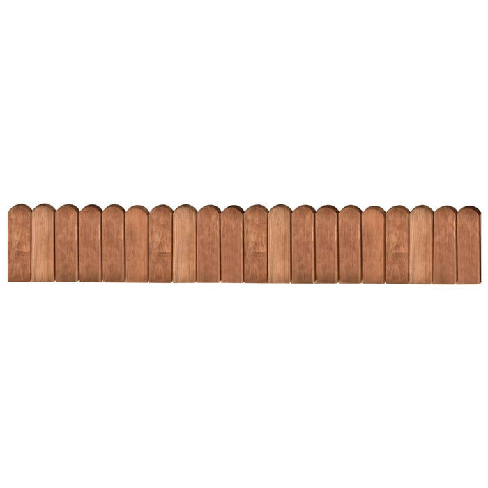 Role de bordură, 2 buc., 120 cm, lemn de pin tratat - WALTI WALTI