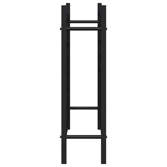 Suport sticle de vin pentru 48 de sticle, negru, metal - WALTI WALTI