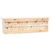 Căsuță de vrăbii cu 5 încăperi, 68 x 15 x 21 cm, lemn de brad - WALTI WALTI