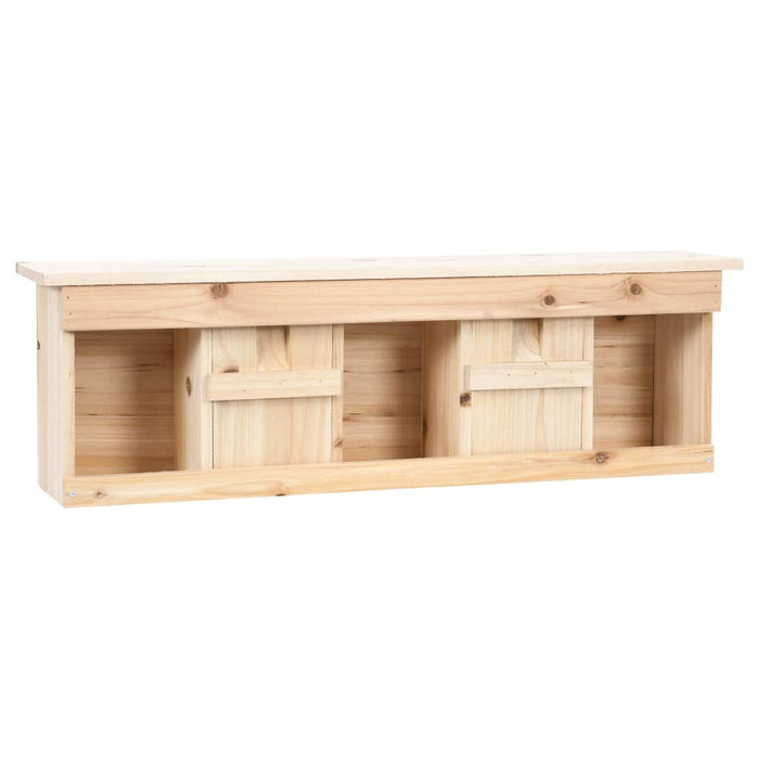 Căsuță de vrăbii cu 5 încăperi, 68 x 15 x 21 cm, lemn de brad - WALTI WALTI