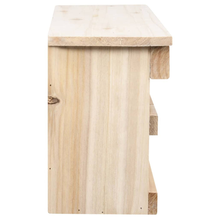 Căsuță de vrăbii cu 5 încăperi, 68 x 15 x 21 cm, lemn de brad - WALTI WALTI