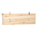 Căsuță de vrăbii cu 5 încăperi, 68 x 15 x 21 cm, lemn de brad - WALTI WALTI