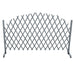 Gard din spalier, gri,1,8 x 1 m, lemn masiv de brad - WALTI WALTI