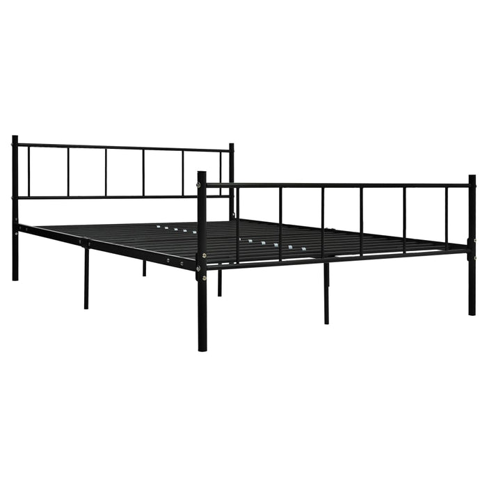 Cadru de pat, negru, 180 x 200 cm, metal - WALTI WALTI