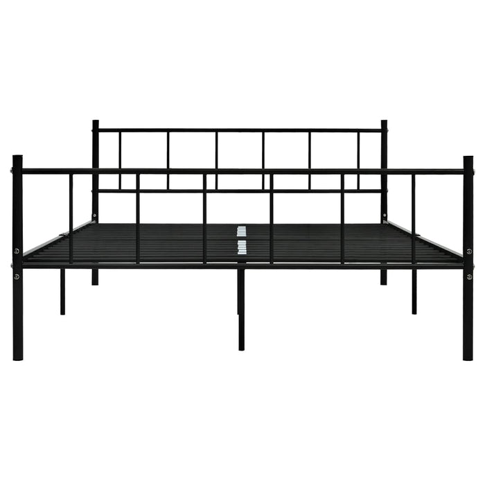 Cadru de pat, negru, 180 x 200 cm, metal - WALTI WALTI