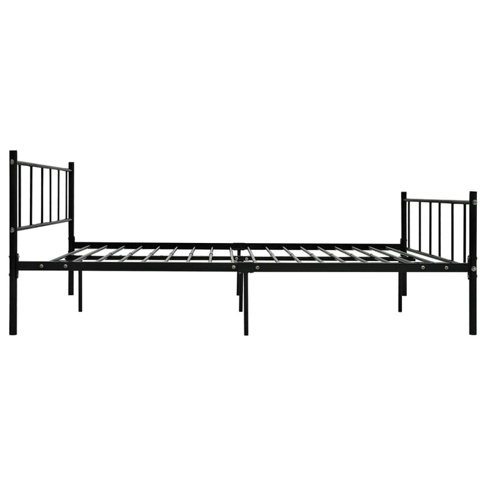 Cadru de pat, negru, 180 x 200 cm, metal - WALTI WALTI