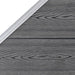 Set panouri gard, 1 pătrat + 1 oblic, gri, 273x186 cm, WPC - WALTI WALTI