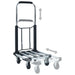 Cărucior de transport pliabil, 150 kg, argintiu, aluminiu - WALTI WALTI