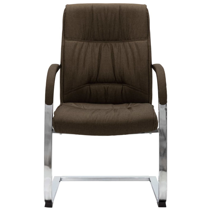 Scaun de birou consolă, maro, material textil - WALTI WALTI