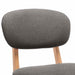 Scaune de bar, 2 buc., gri deschis, material textil - WALTI WALTI