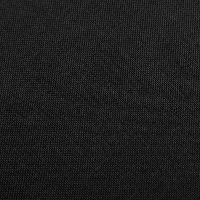 Scaune de bar, 2 buc., negru, material textil - WALTI WALTI