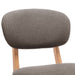 Scaune de bar, 2 buc., gri taupe, material textil - WALTI WALTI
