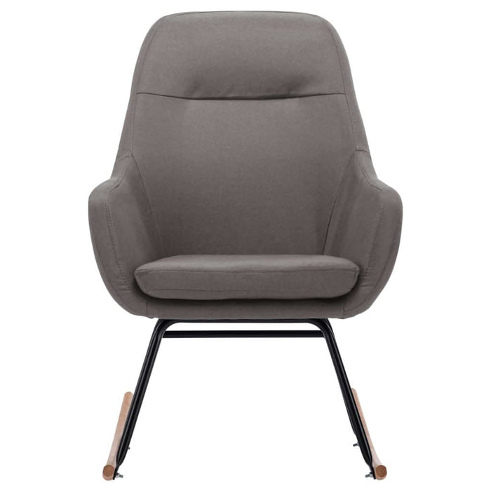 Scaun balansoar, gri deschis, material textil - WALTI WALTI