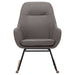 Scaun balansoar, gri deschis, material textil - WALTI WALTI