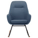 Scaun balansoar, albastru, material textil - WALTI WALTI