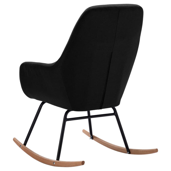 Scaun balansoar, negru, material textil - WALTI WALTI