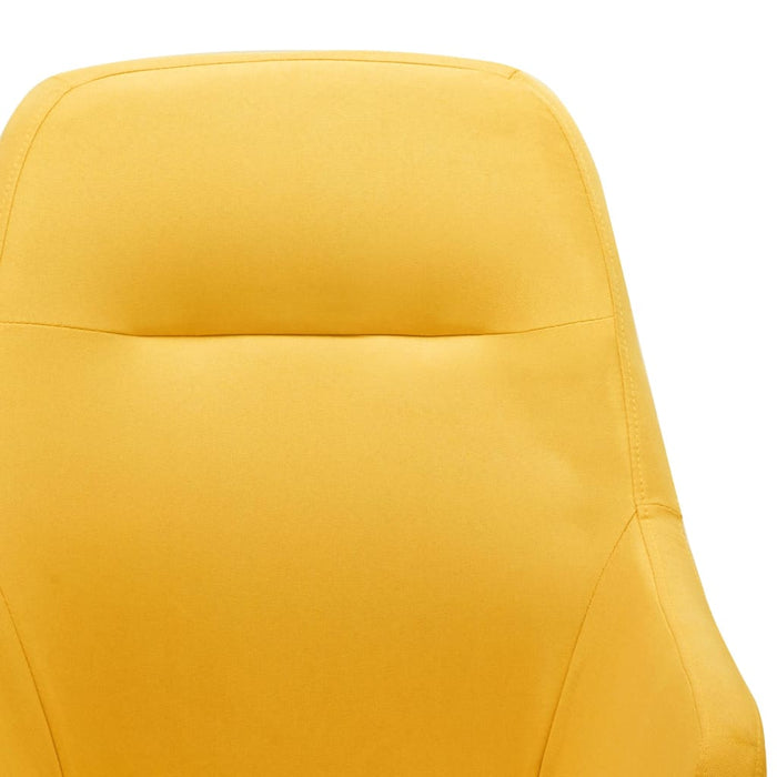 Scaun balansoar, galben muștar, material textil - WALTI WALTI