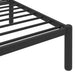 Cadru de pat, negru, 160 x 200 cm, metal - WALTI WALTI